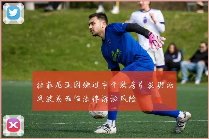 拉菲尼亚因绕过中介购房引发舆论风波或面临法律诉讼风险